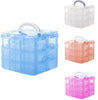 Transparent Portable Storage Container Box