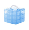 Transparent Portable Storage Container Box