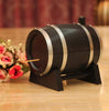 Wine Barrel Plastic Automatic Toothpick Box